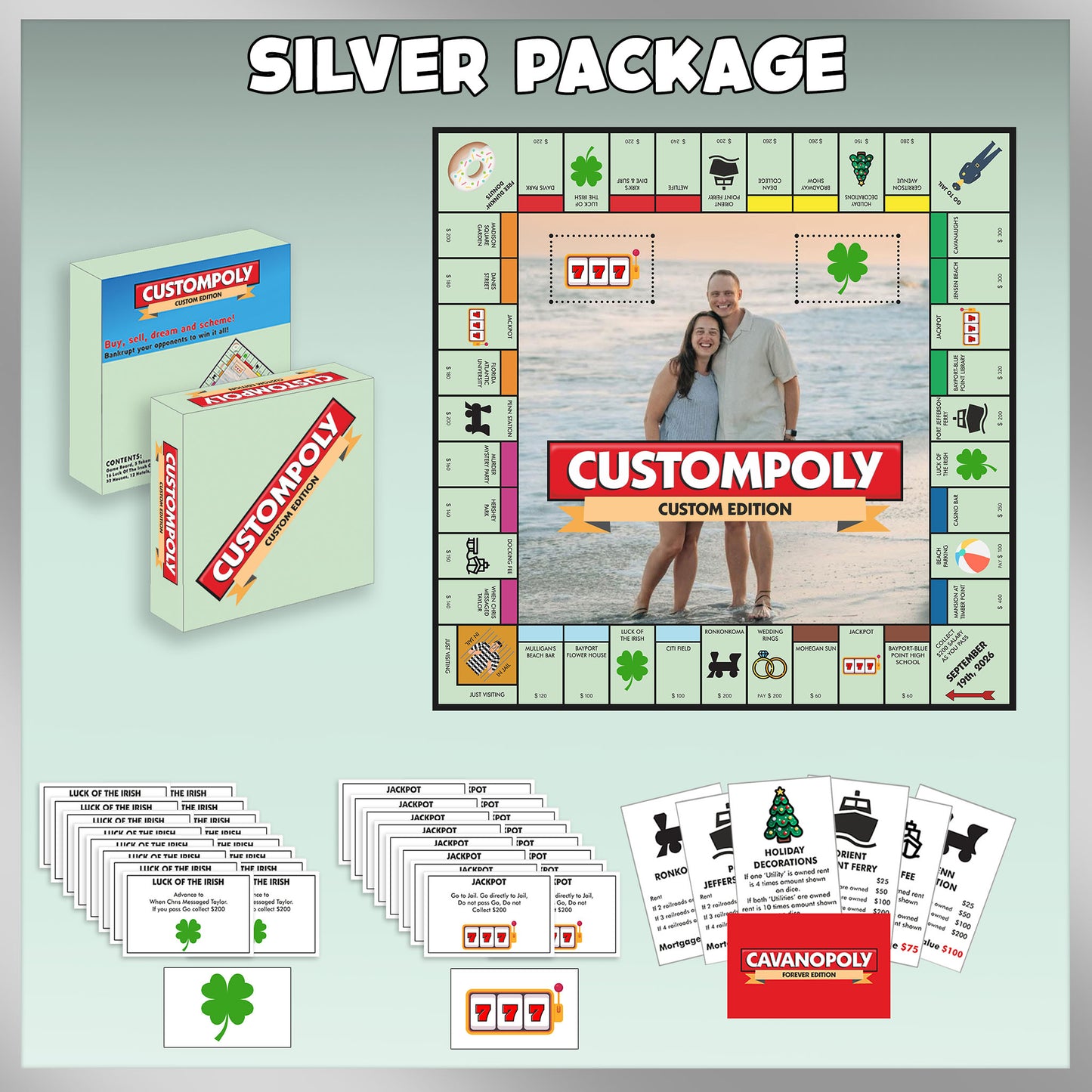Custompoly Board Game - Classic Edition