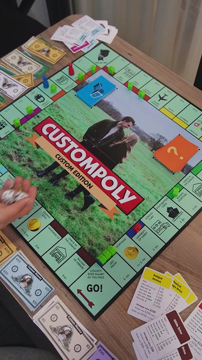 Customopoly Board Game - Black Edition